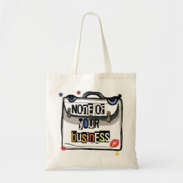Sassy Briefcase: Mind din egen Beeswax Carryall Tygkasse