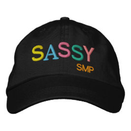 SASSY Cap by SRF Broderad Keps
