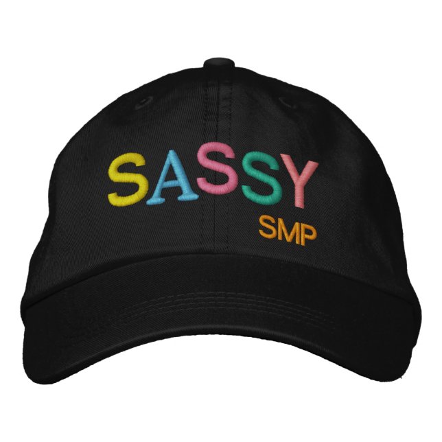 SASSY Cap by SRF Broderad Keps (Framsida)