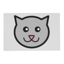 Sassy Cat Laminated Pet Mat