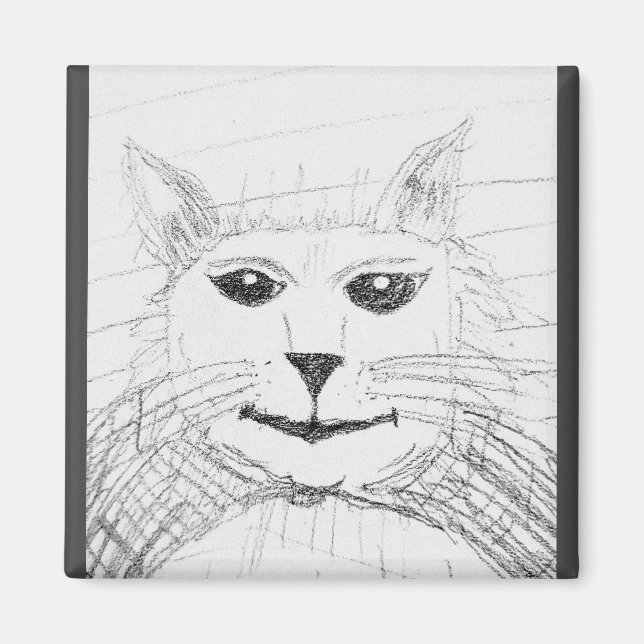 Sassy Cat Magnet (Framsidan)