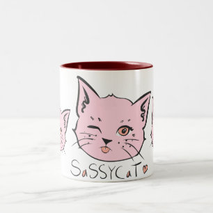 Sassy Cat Mugg
