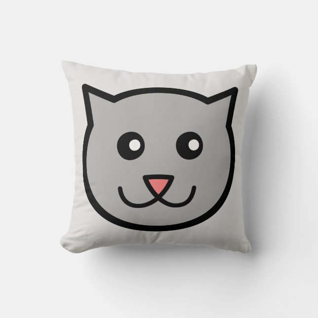 Sassy Cat Pillow Kudde (Framsida)