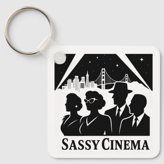 Sassy Cinema Keychain Nyckelring (Framsida)