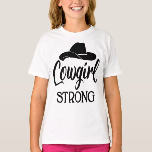 Sassy Cowgirl Strong Cowboy Hat Line Dancing Rodeo T Shirt