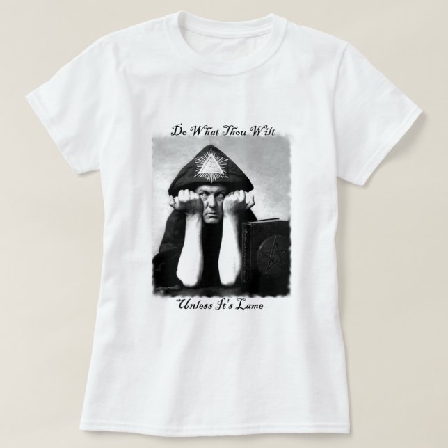 Sassy Crowley skjorta T Shirt (Design framsida)