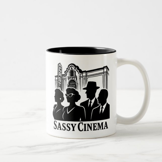 Sassy Cup - Drink the Sass Två-Tonad Mugg (Höger)