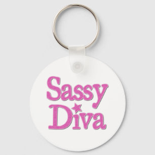 Sassy Diva Nyckelring