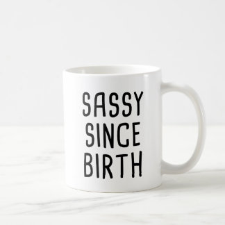 Sassy efter födelse kaffemugg