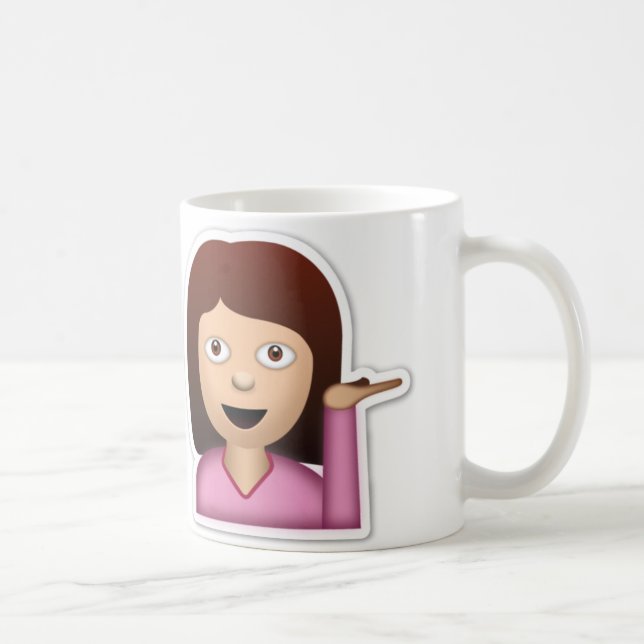 Sassy emoji kaffemugg (Höger)