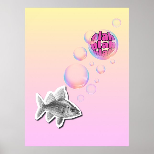 Sassy fiskposter poster (Framsidan)