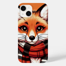 Sassy Fox med en scarf