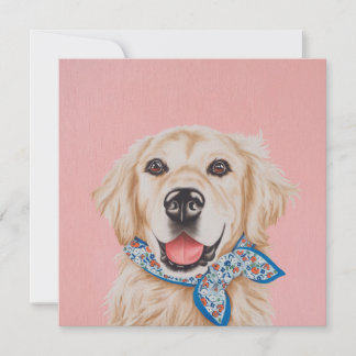 Sassy Golden Julkort