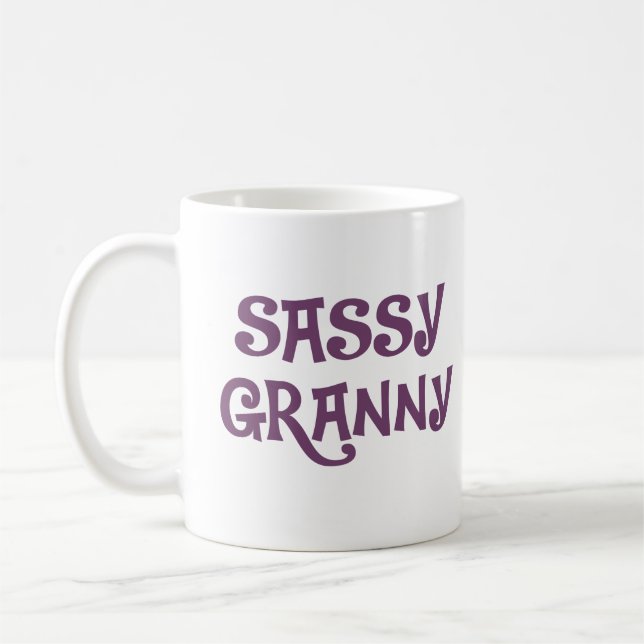 Sassy Grannyfarmor Kaffemugg (Vänster)