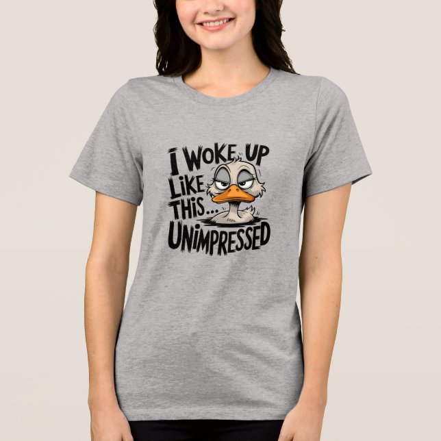 Sassy Graphic - Lustigt oimponerat Tee (Framsida)