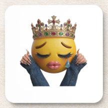 Sassy Gråtande Emoji Partyballong - Dramatisk Föde