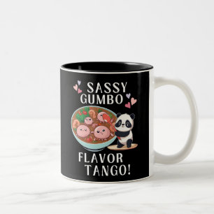 Sassy Gumbo Flavor Tango Två-Tonad Mugg