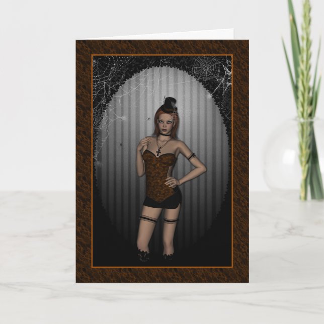 Sassy Halloween Kort (Framsida)