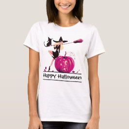 Sassy Halloween Witch Womans T-Shirt