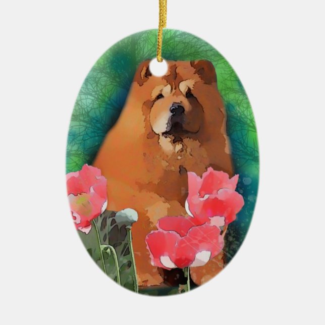 Sassy helgdag julgransprydnad keramik (Framsidan)