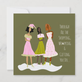 Sassy Helgdag Julkort