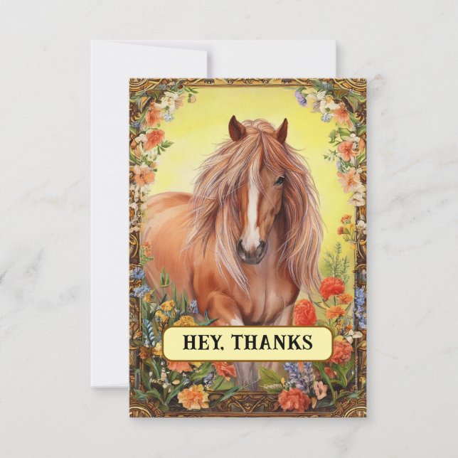 Sassy Horse Tack Kort (Framsida)