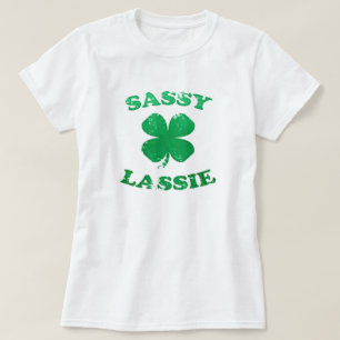 Sassy jäntaSts Patrick utslagsplats för dag Tee Shirt