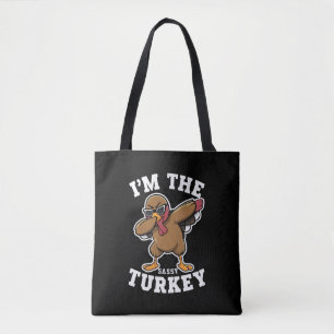 Sassy Kalkon Matchande Familj Thanksgiving-fest Tygkasse