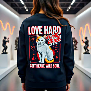 Sassy kärlek hård kattälskare t shirt