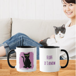 Sassy Katt Meme Design | Sarksatisk Katt Humor Mugg