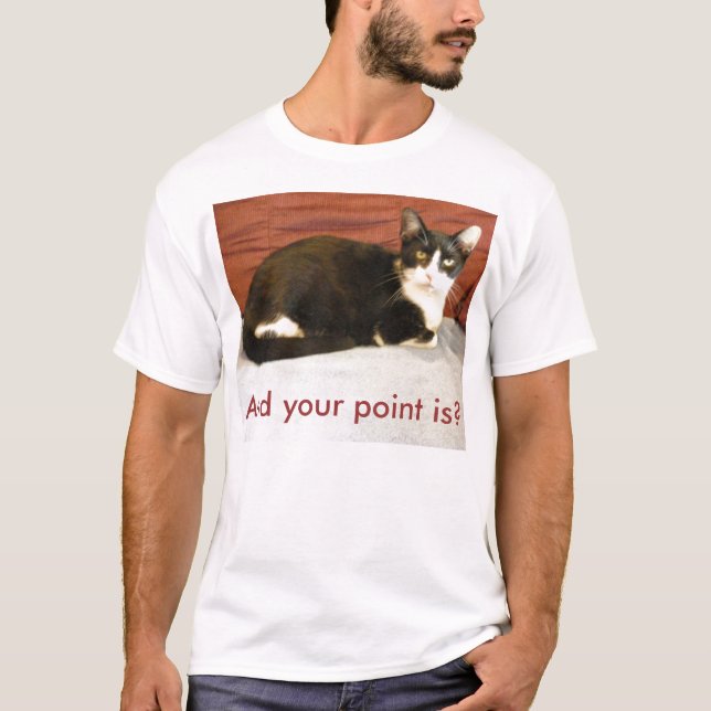 Sassy katt t shirt (Framsida)