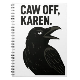 Sassy Kråka - Caw Av, Karen. Antisociala djur Anteckningsbok