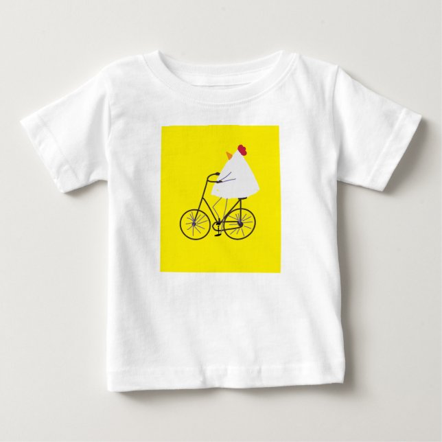 Sassy kycklingbiker t shirt (Framsida)