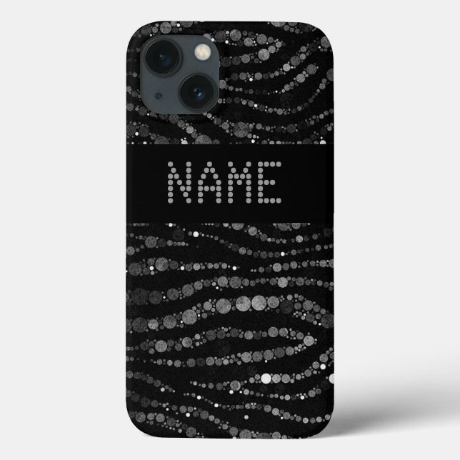 Sassy Läppar Animal Print Abstrakt iPhone6 Case (Baksida)