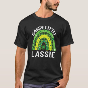 Sassy Little Lassie Baby Småbarn Girls Kids St Pat T Shirt