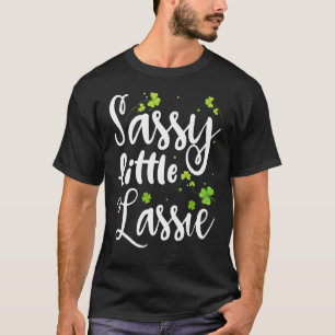 Sassy Little Lassie St. Patrick dag 2 T Shirt