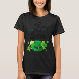 Sassy Little Lassie St. Patrick dag 4 T Shirt