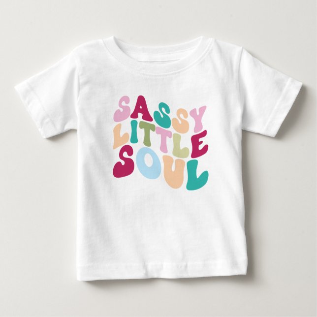 Sassy Little Soul T Shirt (Framsida)