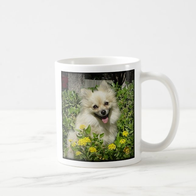 Sassy - lyckan är kärleken av en adoptiv- Pomera Kaffemugg (Höger)