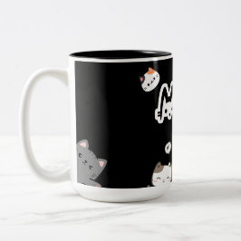 Sassy Meow Mug – Purrfect for Cat Moms Två-Tonad Mugg