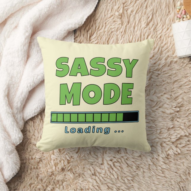 Sassy Mode Loading … Kudde (Filt)