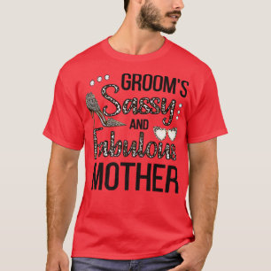 Sassy Mor vid groomskåran Grooms Mamma T Shirt