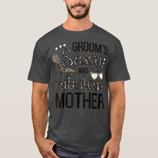Sassy Mor vid groomskåran Grooms Mamma T Shirt