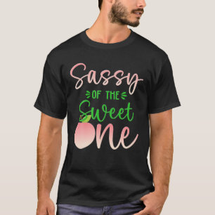 Sassy of the Birthday one Peach 1st Summer Fruit F T Shirt