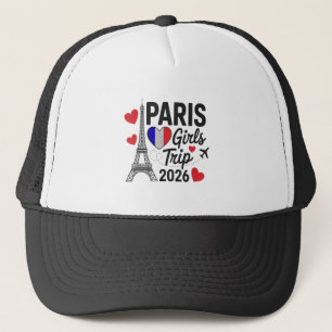 Sassy Paris flickresa resa 2026 Semester Barnåtert Keps