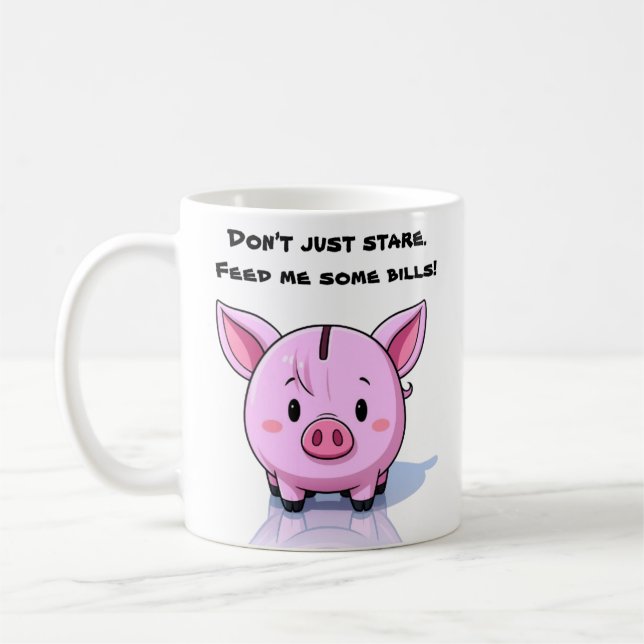 sassy pig kaffemugg (Vänster)