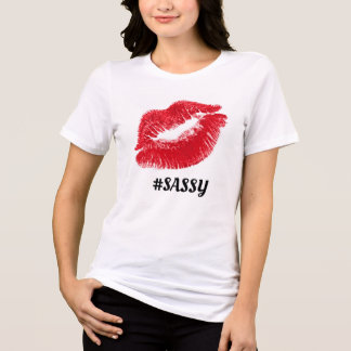 SASSY RED LÄPPAR T SHIRT