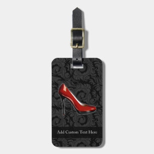 Sassy Red Shoe Bagagebricka