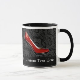 Sassy Red Shoe Mugg