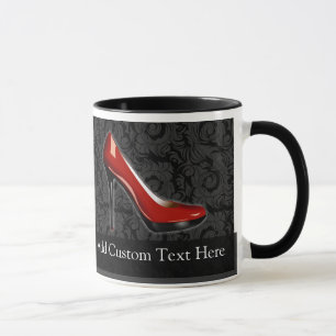 Sassy Red Shoe Mugg